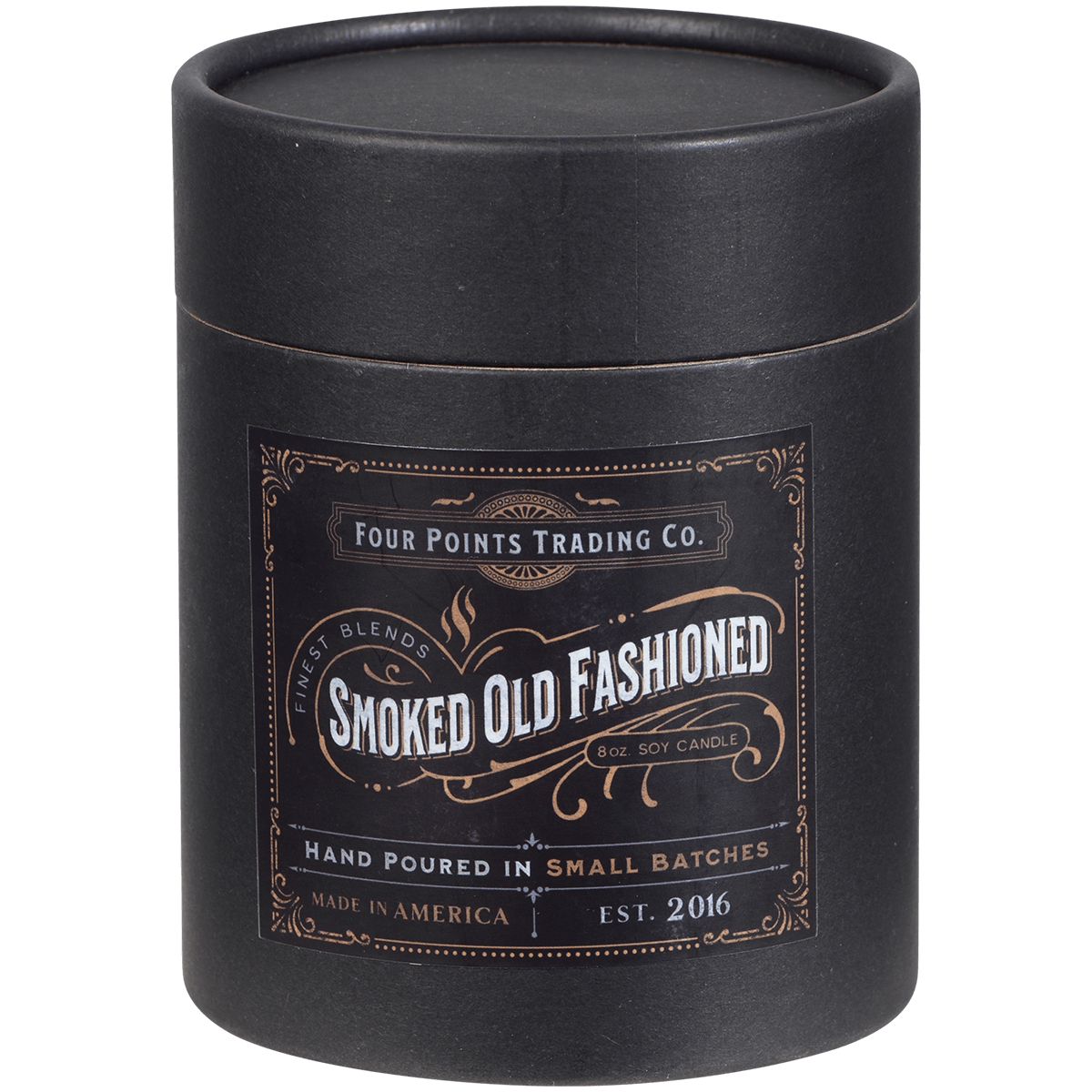 **SMOKED OLD FASHIONED 8 OZ SOY CANDLE