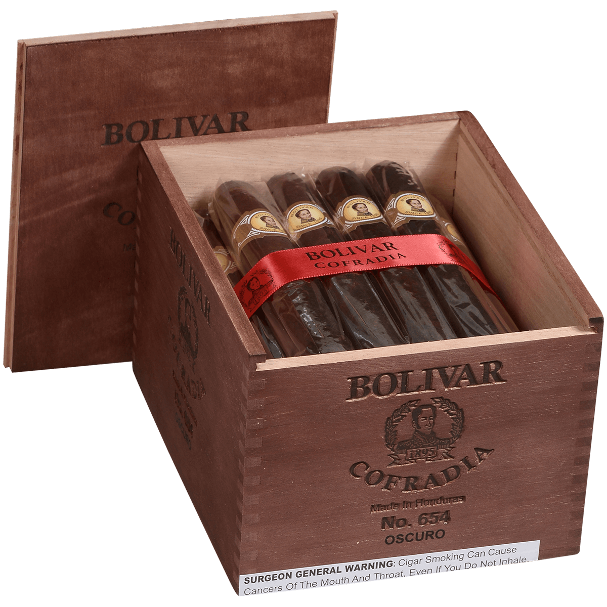 BOLIVAR COFRADIA OSCURO TORO 25 CT. 6 X 54 BX