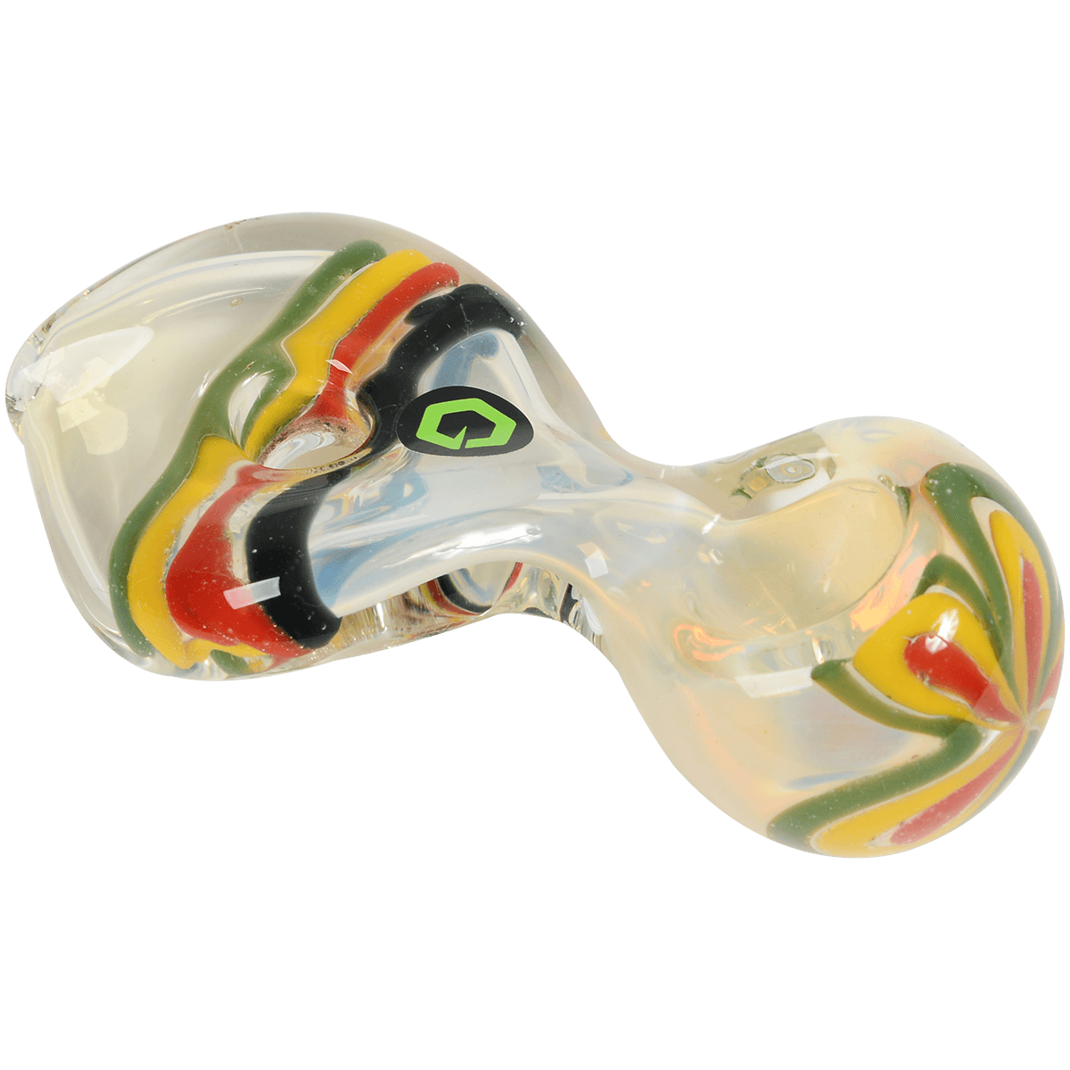 Pipes Greenhouse Rasta Doughnut Glass Pipe