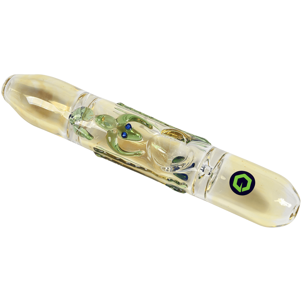 Pipes Greenhouse 7" Colored Steamroller Glass Pipe