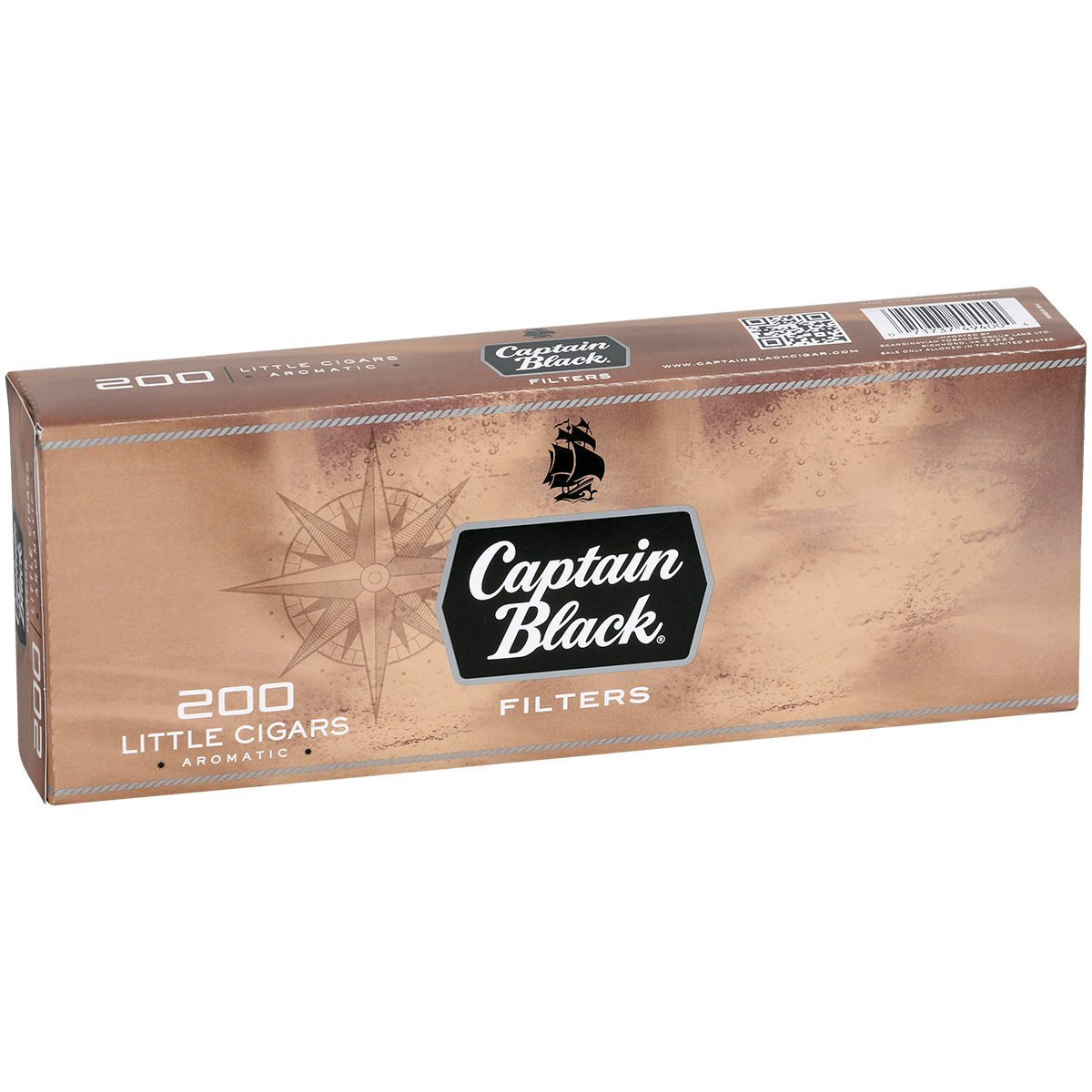 Captain Black Little Cigars Filters 10/20 Packs 3.88X20