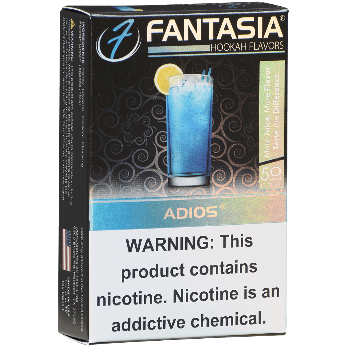 Hookah Tobacco Fantasia Adios 50G 10 Ct. Carton