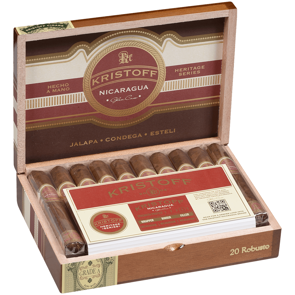 Kristoff Nicaragua Robusto 2 0 Ct. 5X50 Bx