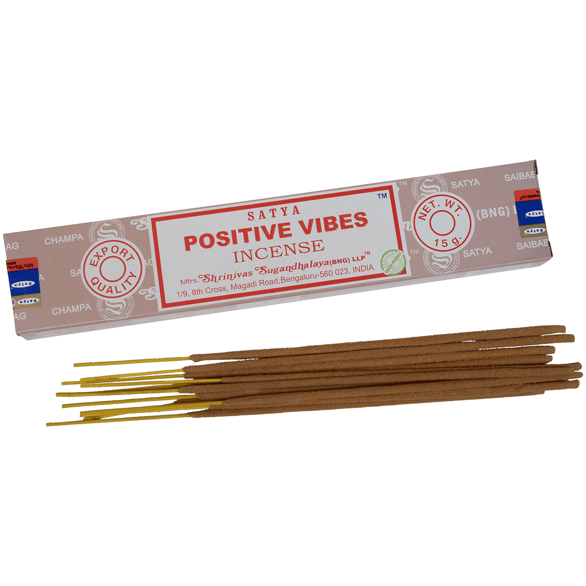 Incense Satya Sandalwood 15 G 12 Ct. Box