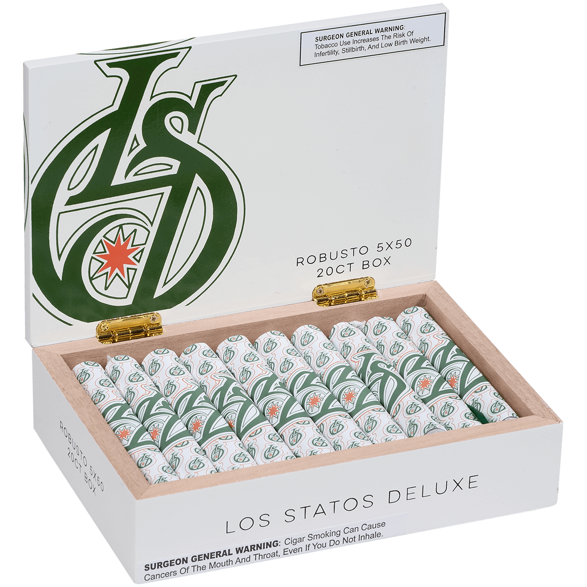 Los Statos Deluxe Robusto 20 Ct. 5X50 Bx