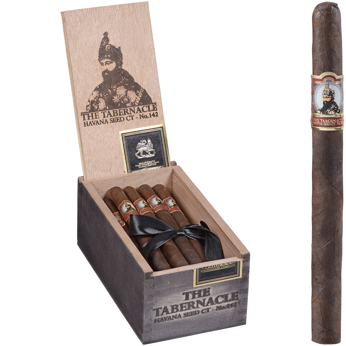 Foundation The Tabernacle Havana Seed Ct No. 142 Lancero 24Ct. 7X40