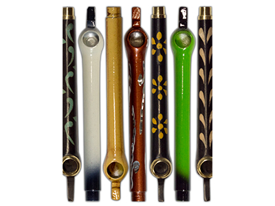 Nirvana Medwakh Premium Dokha Pipe (Assorted Single Unit - 1 Pipe)