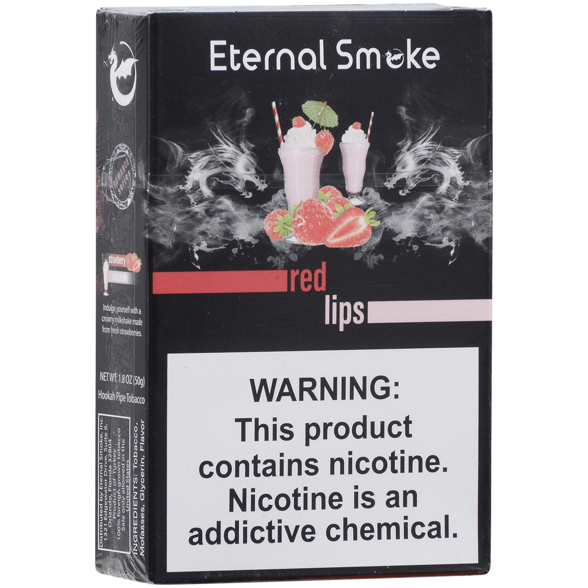 Eternal Smoke Hookah Tobacco Red Lips 10-50 Carton 12 To A Case