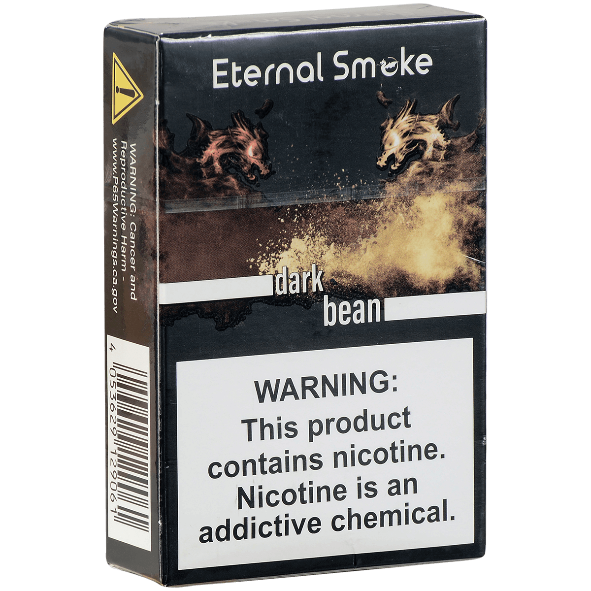 Eternal Smoke Hookah Tobacco Dark Bean 10-50 Carton 12 To A Case