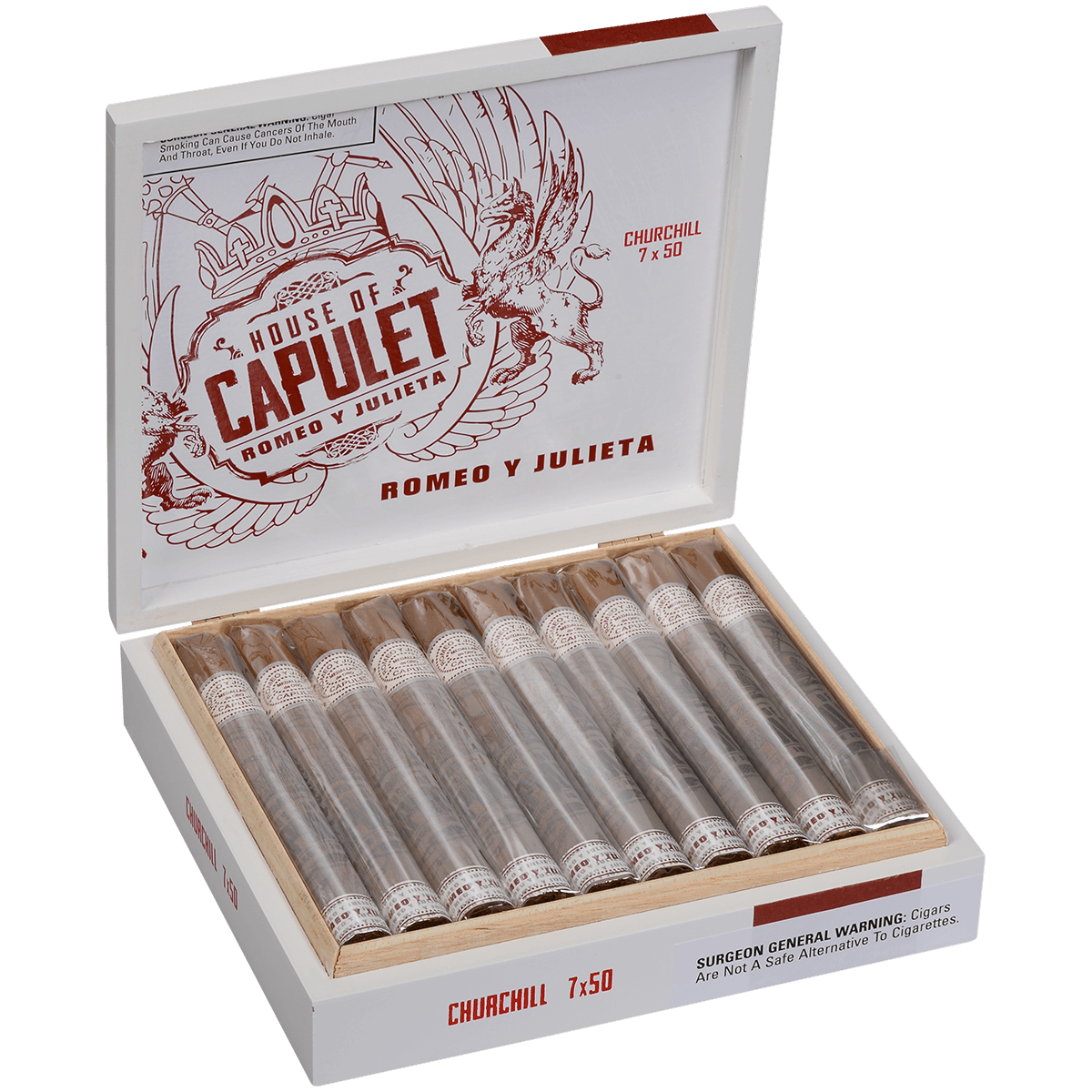 Romeo Y Julieta House Of Capulet Churchill 20 Ct. Box 7.00X50