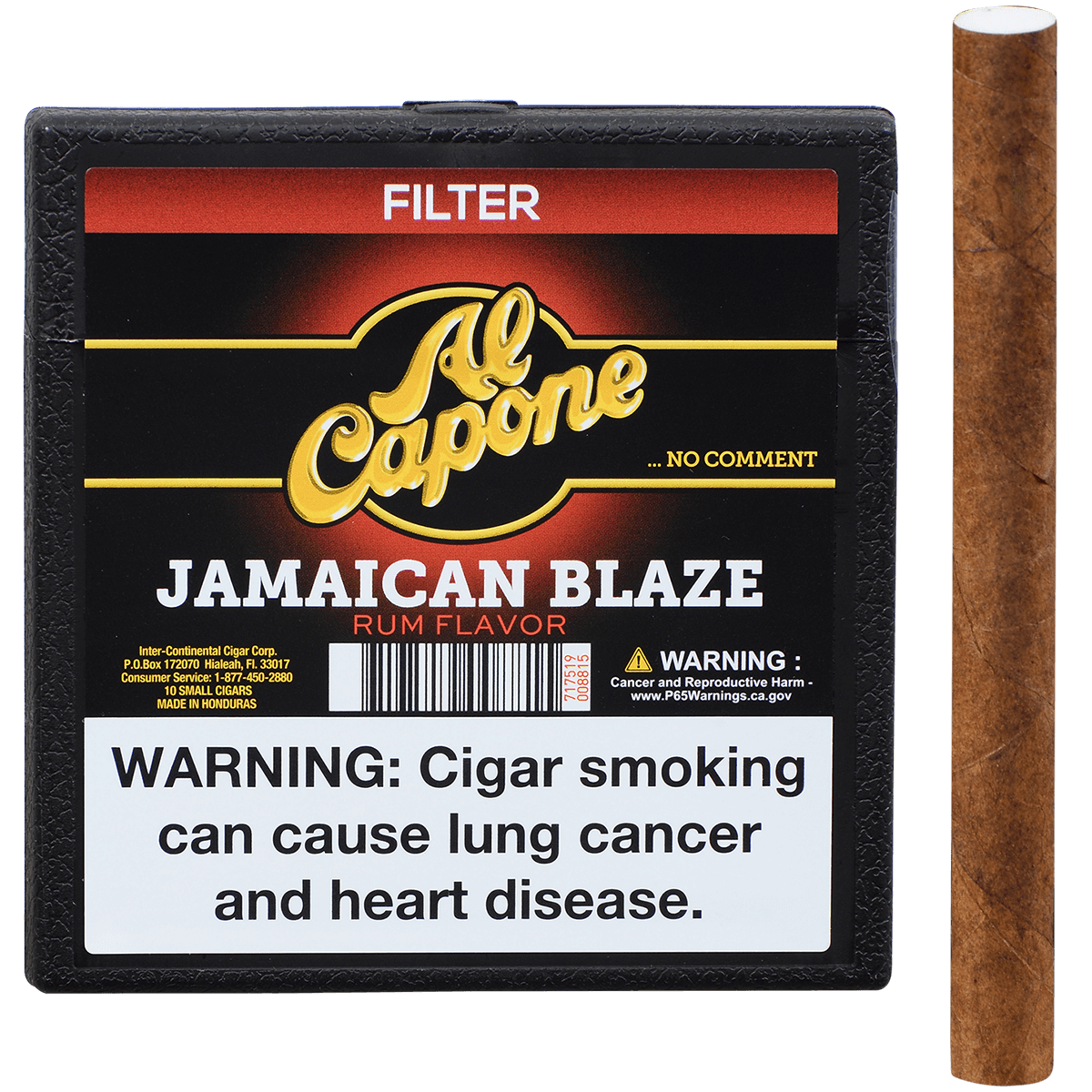 Al Capone Jamaican Blaze Filter 10/10 Packs 3.50X28