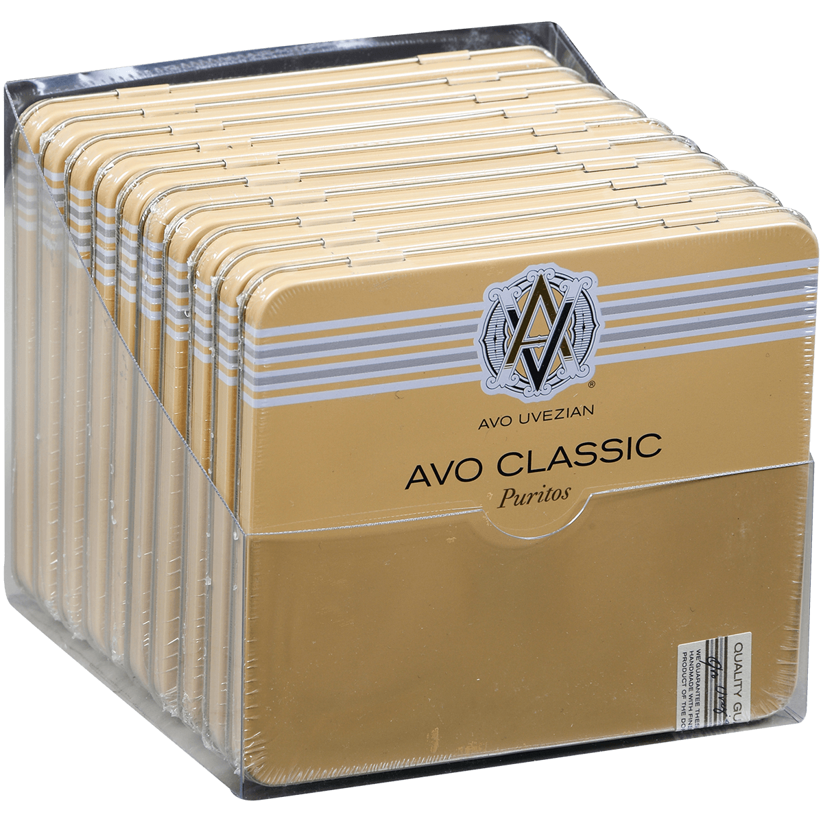 Avo Classic Puritos 10/10 Tins 4.00X30