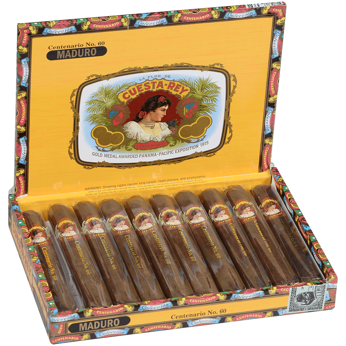 Cuesta-Rey Centenario No.60 Maduro 10 Ct. Box 6.00X50