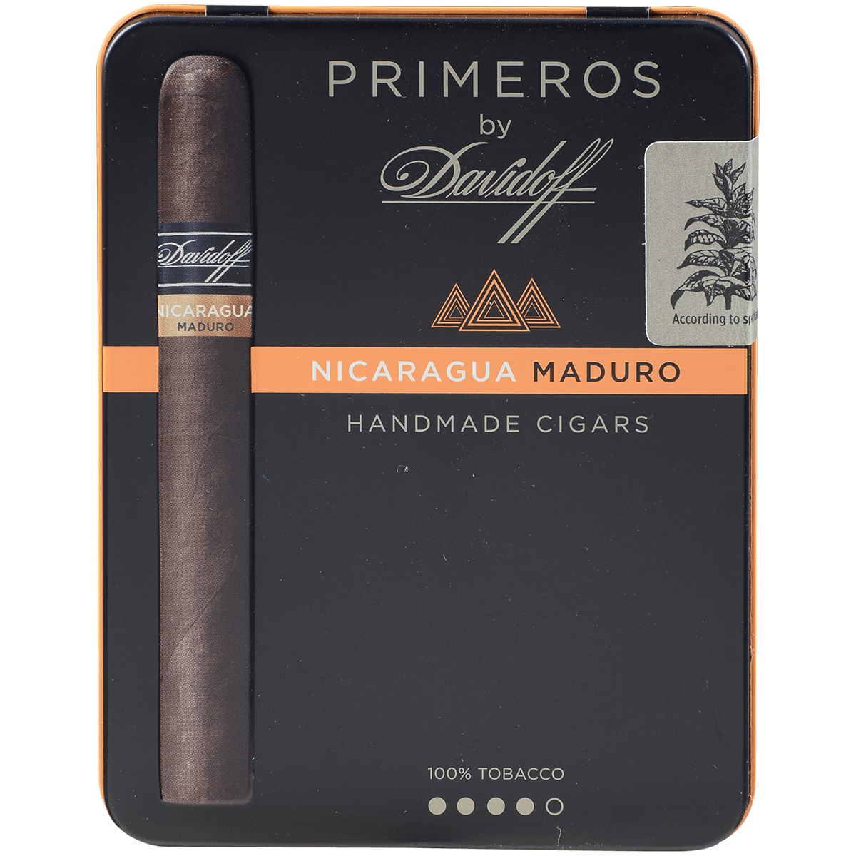 Davidoff Primeros Nicaragua Maduro 5/6 Ct. Tin 4.125X34