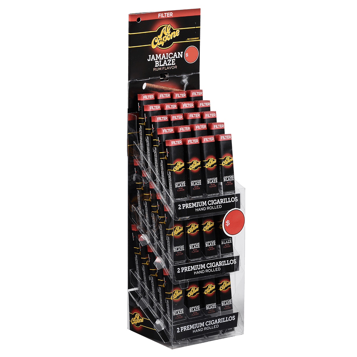 Al Capone Jamaican Blaze Filter 60/2 Packs Tower 3.50X28