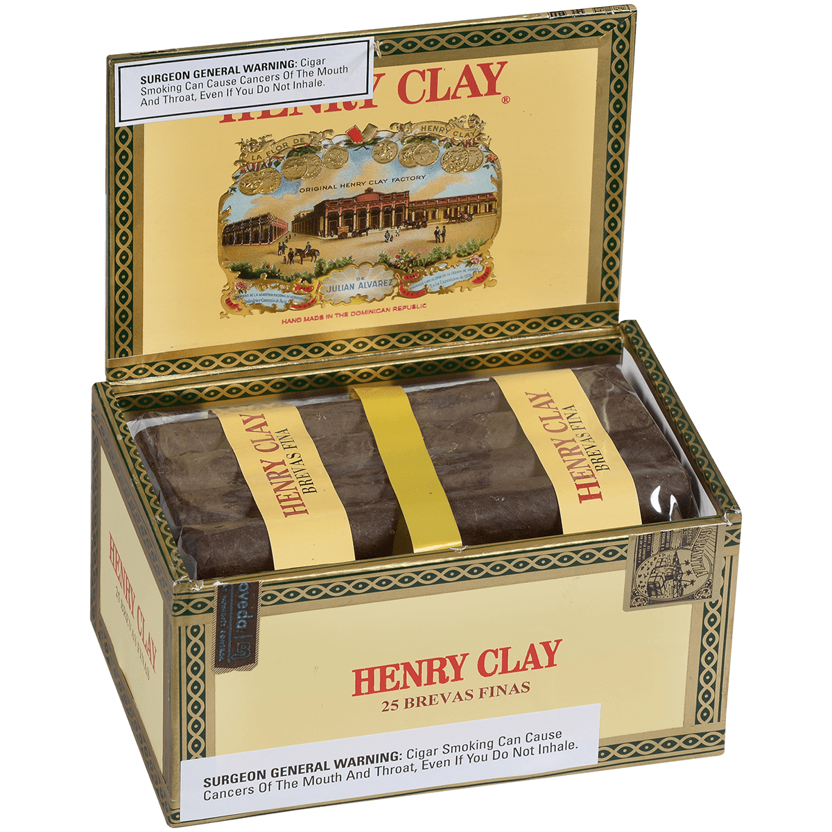 Henry Clay Breva Fina 25 Ct. Box 6.50X48