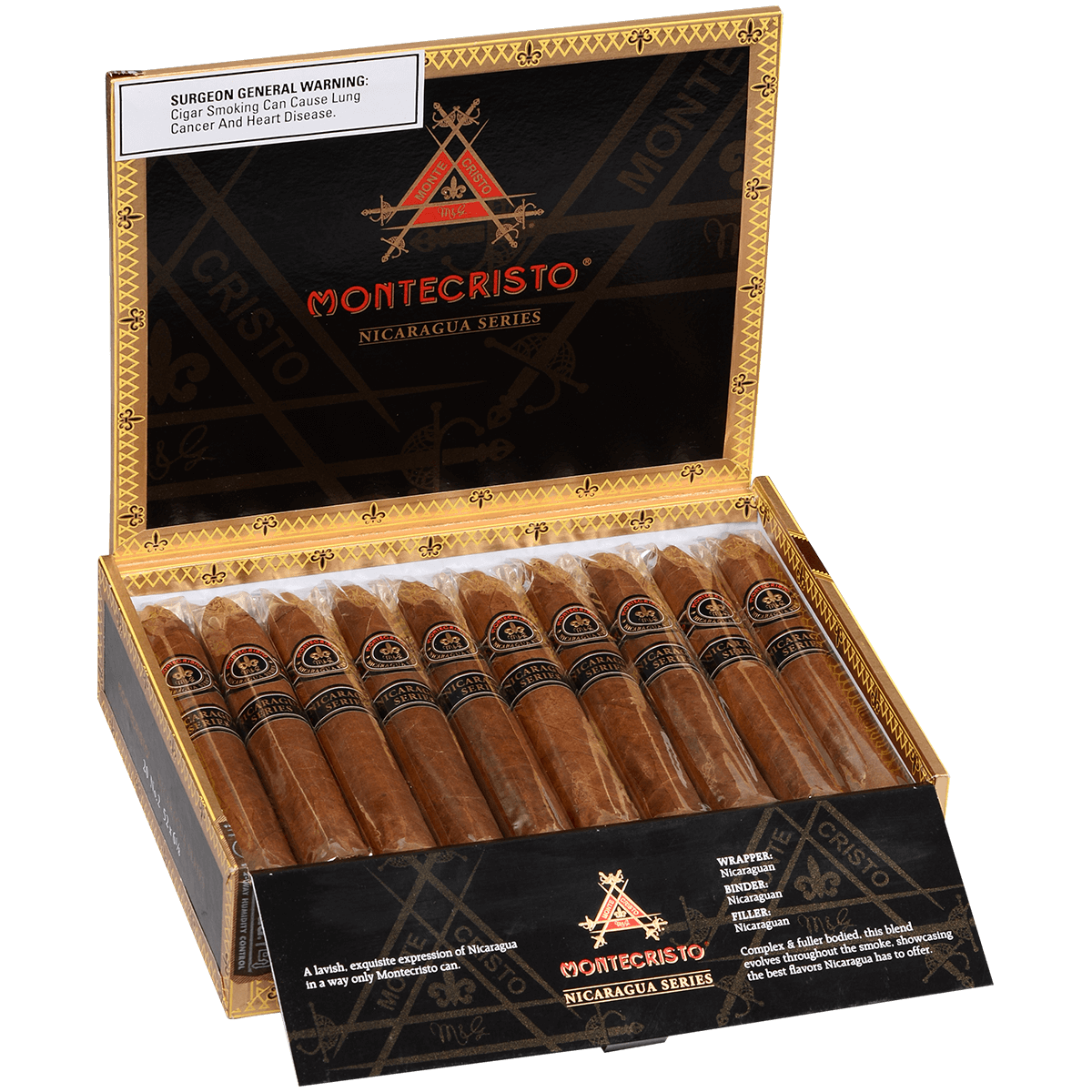 Montecristo Nicaragua No. 2 20 Ct. Box 6.125X52