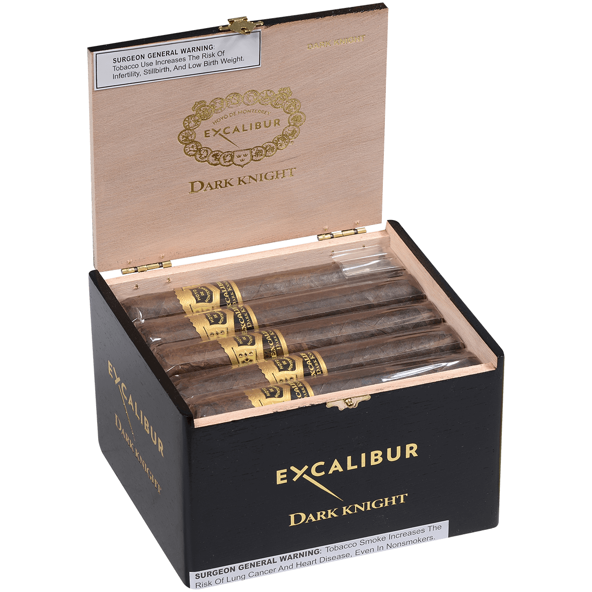 Hoyo Excalibur 1066 Dark Knight 20 Ct. Box 5.75X54