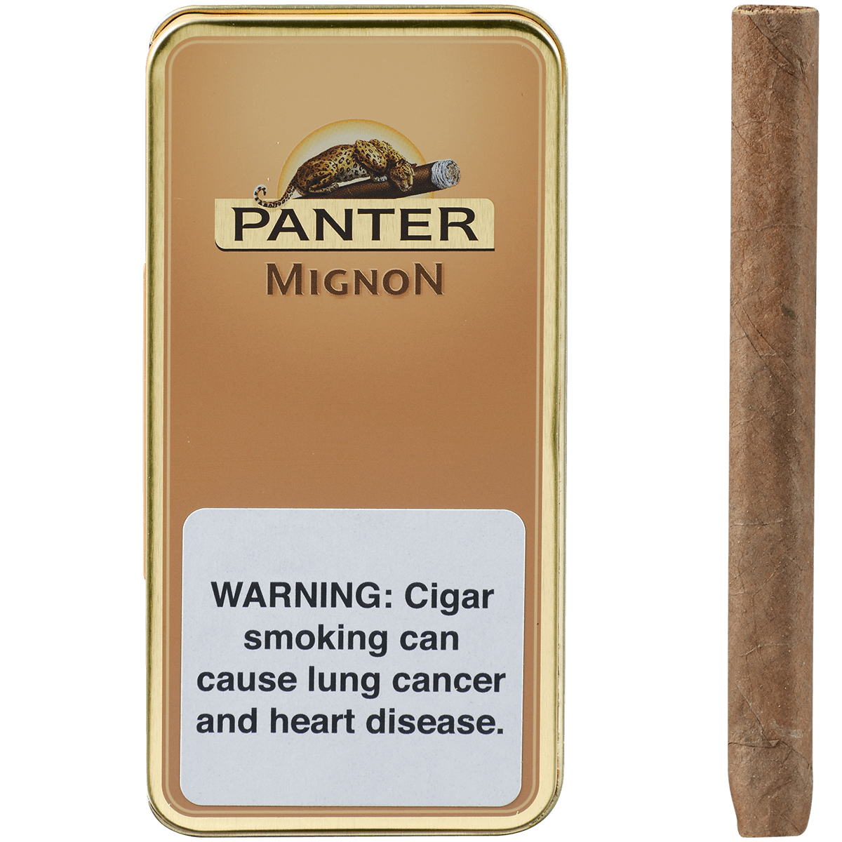Panter Mignon Mild Connecticut 5/10 Tins 3.75X30