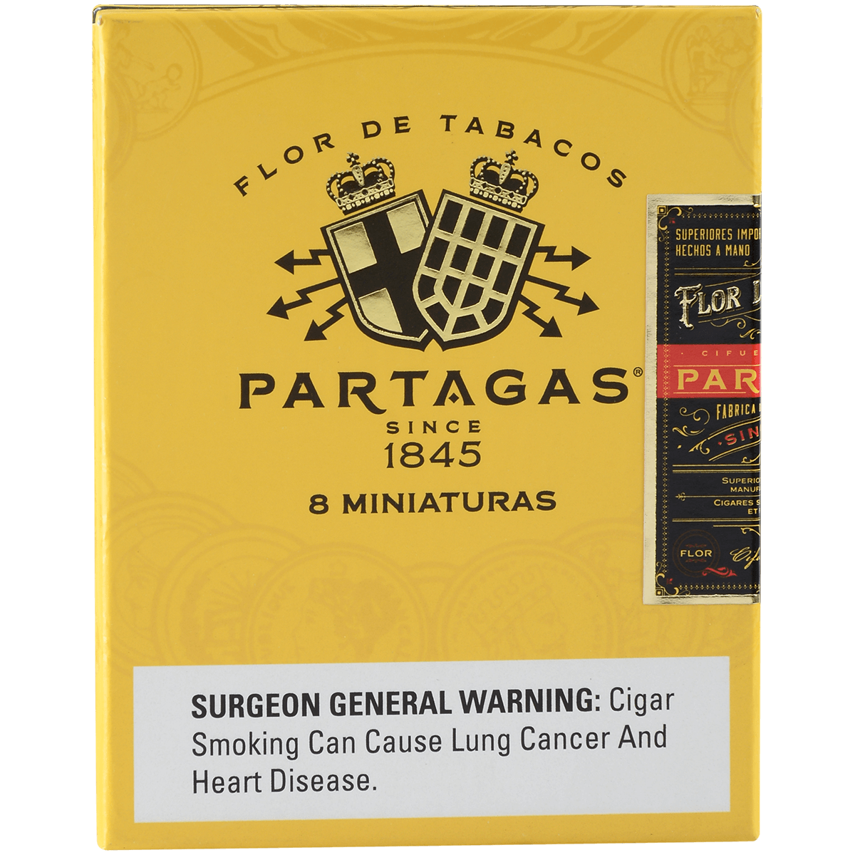Partagas Miniature 10/8 Packs 3.75X24