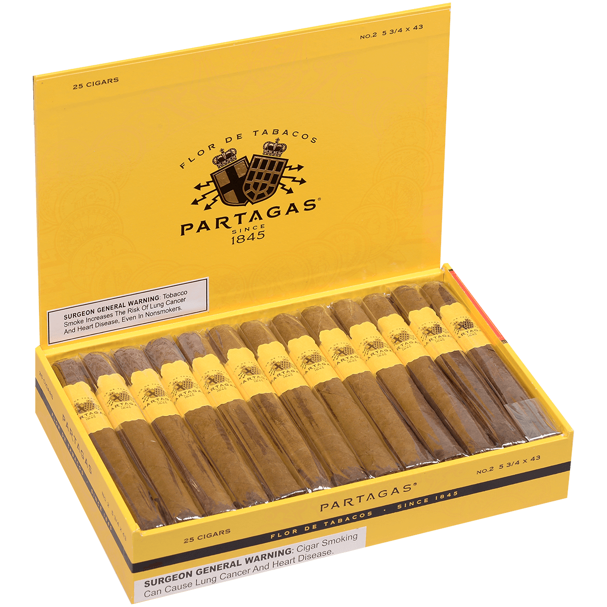 Partagas Robusto 25 Ct. Box 4.50X49