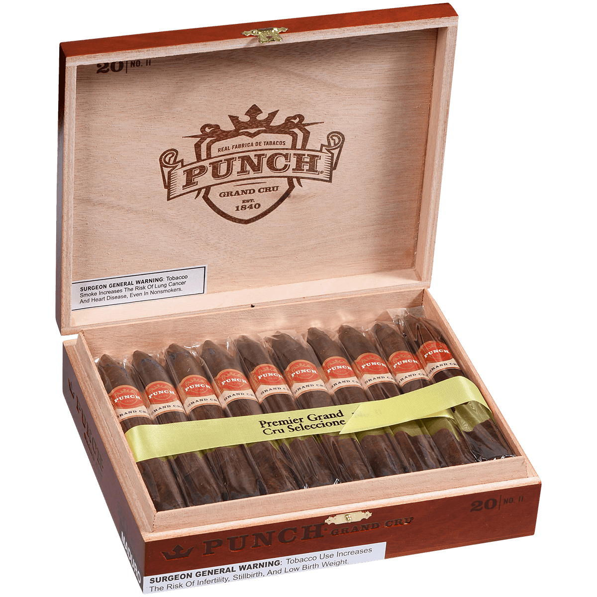 Punch Grand Cru No.Ii Torpedo Maduro 20 Ct. Box 6.12X54