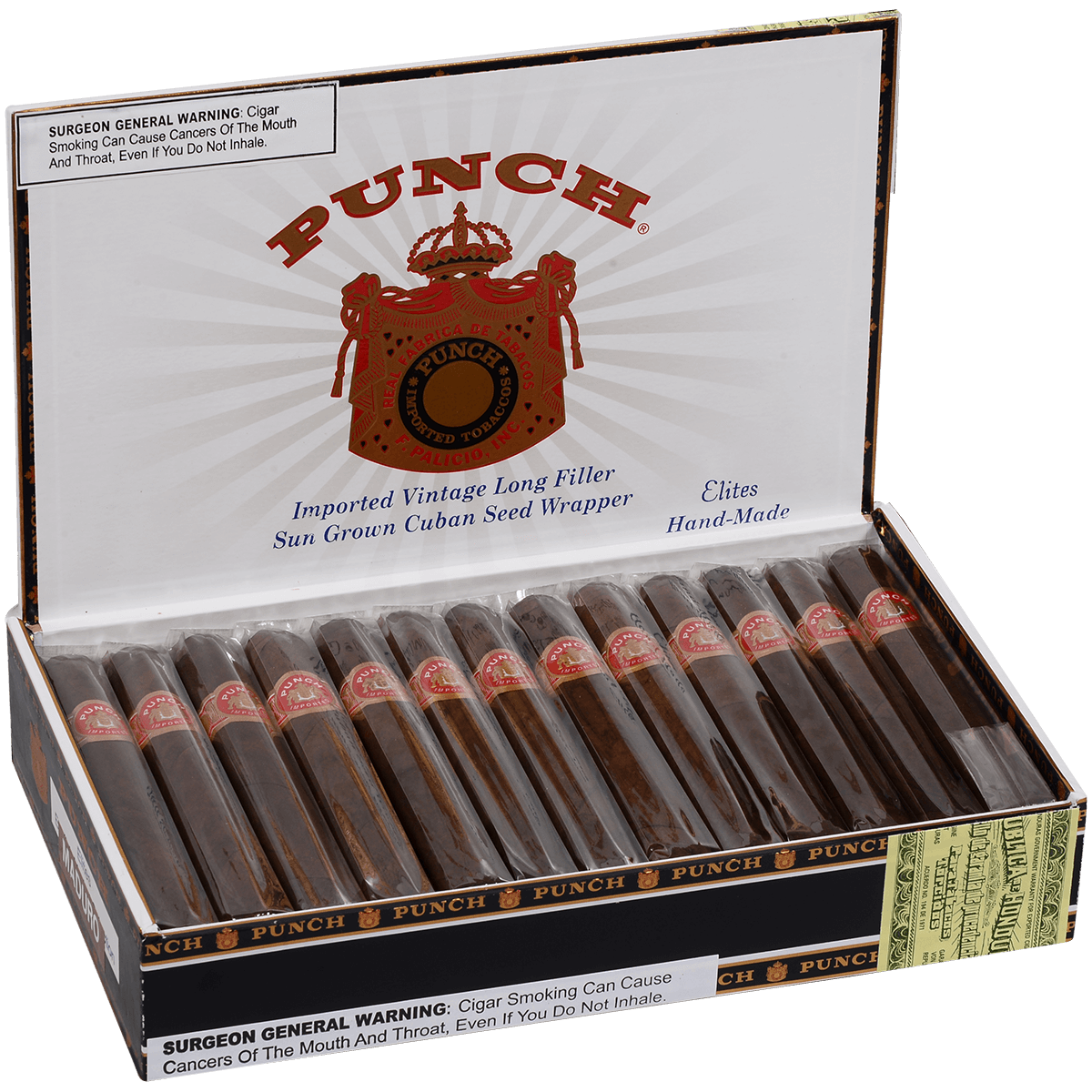 Punch Elites Maduro 25 Ct. Box 5.25X44