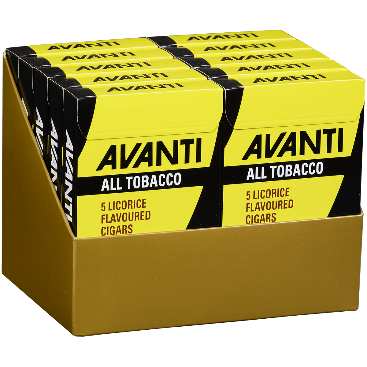 Avanti Licorice 10/5Ct Carton