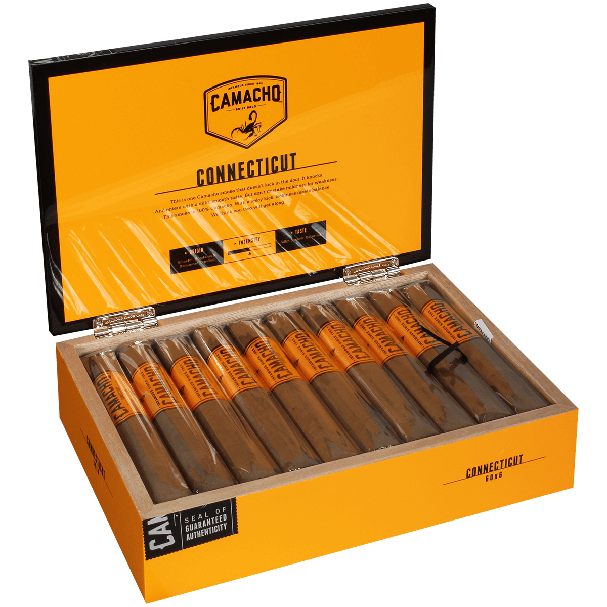 Camacho Connecticut Gordo 60/6 20 Ct. Box 6.00X60