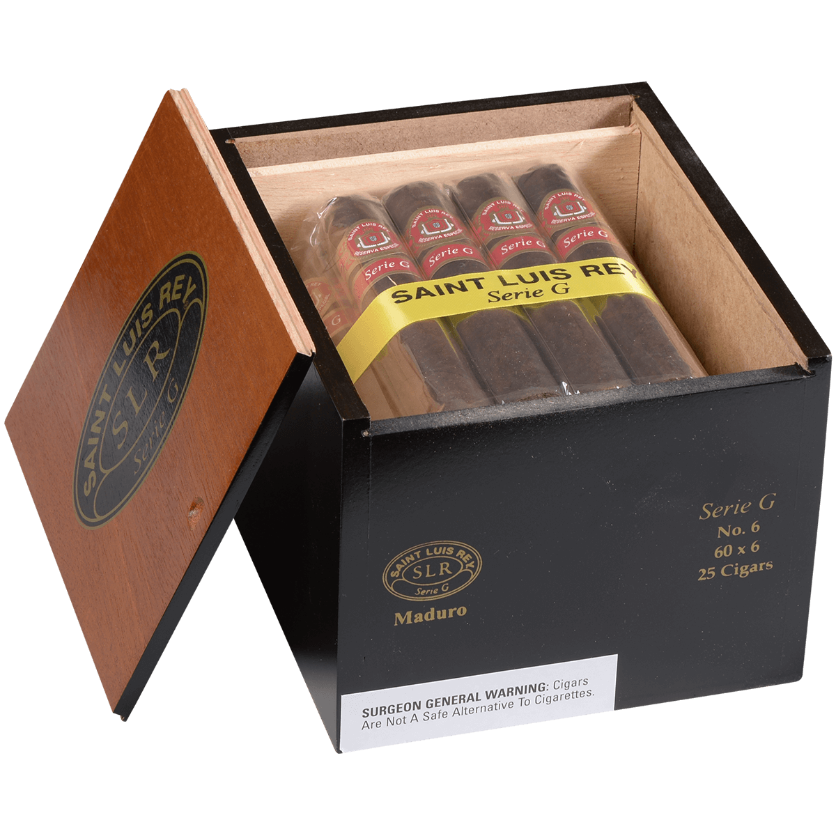 Saint Luis Rey Maduro Serie G No. 6 25 Ct. Box 6.00X60
