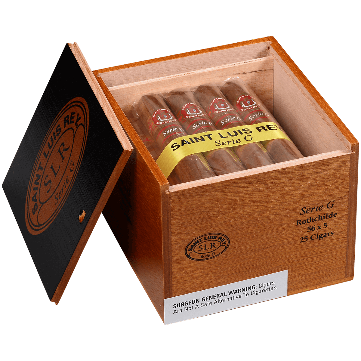Saint Luis Rey Natural Serie G Rothchilde 25 Ct. Box 5.00X54