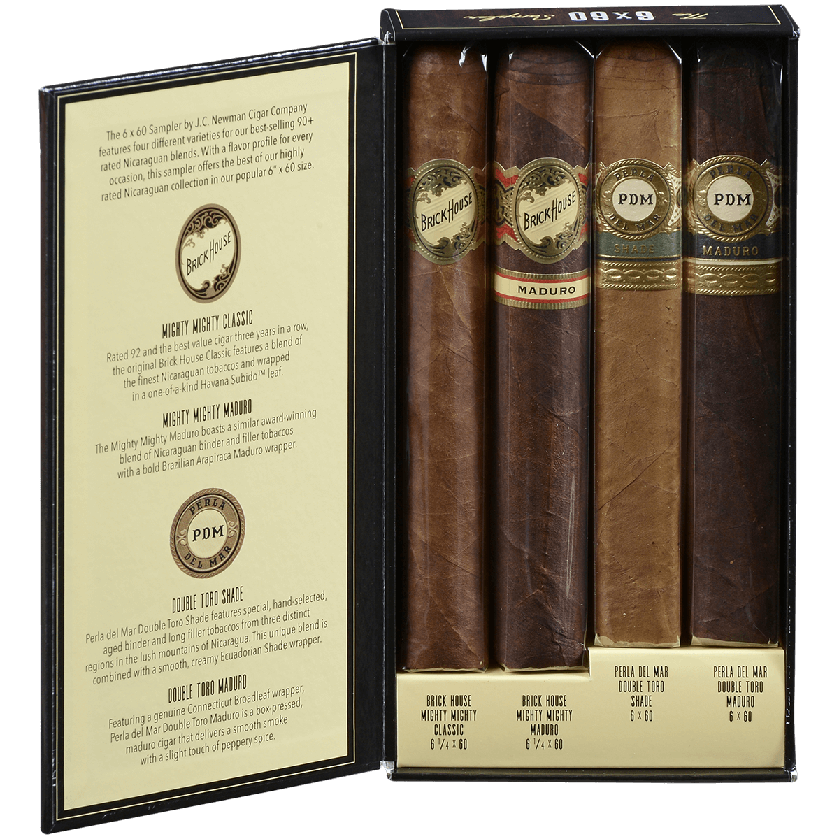 Brick House The Nicaraguan 6X60 Sampler 4 Ct. Box