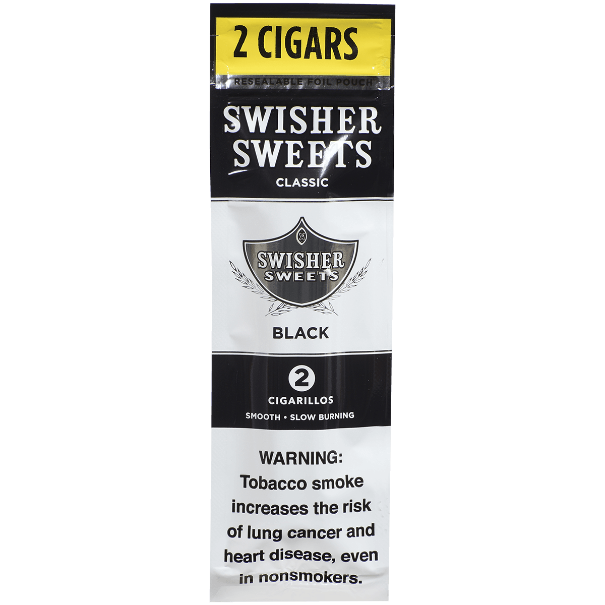 Swisher Sweets Cigarillos Black 60 Ct. 30/2 Packs 4.00X30