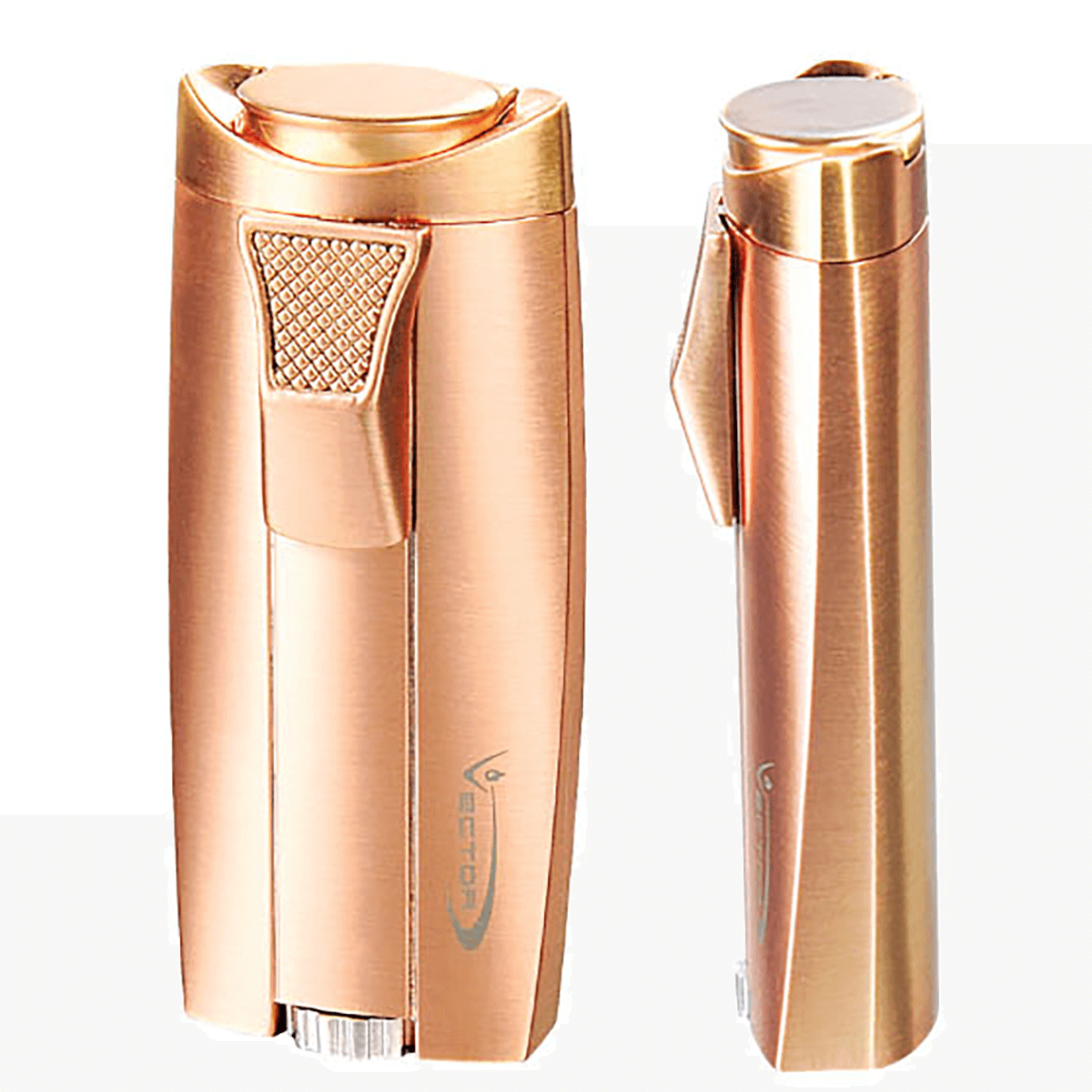 Lighter Vector Legend Double Torch Rose Gold