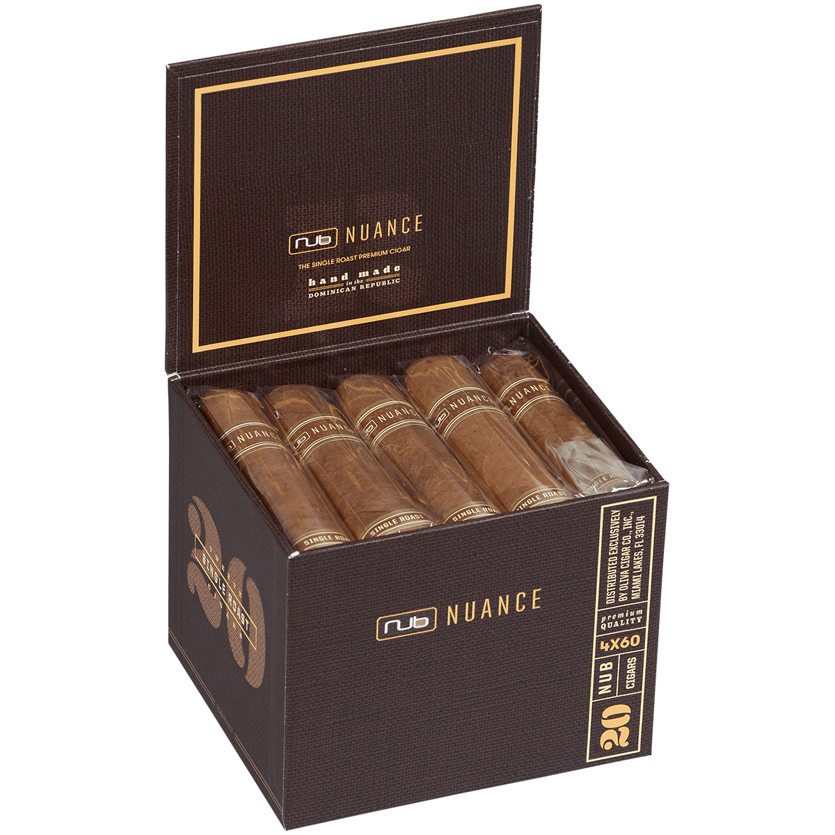 Nub Nuance Single Roast 460 20 Ct. Box 4.00X60