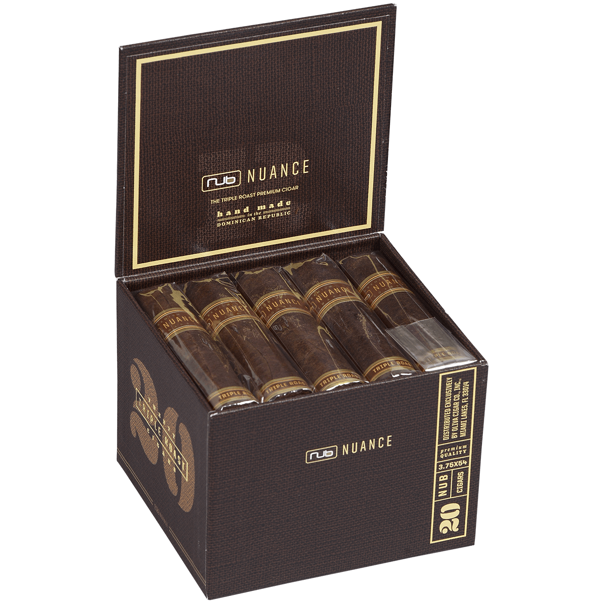Nub Nuance Triple Roast 354 20 Ct. Box 3.75X54