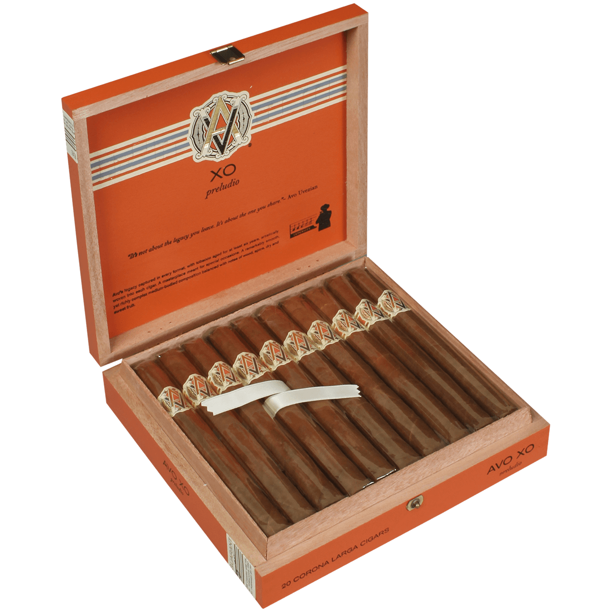 Avo Xo Preludio Corona Larga 20 Ct. Box 6.00X40