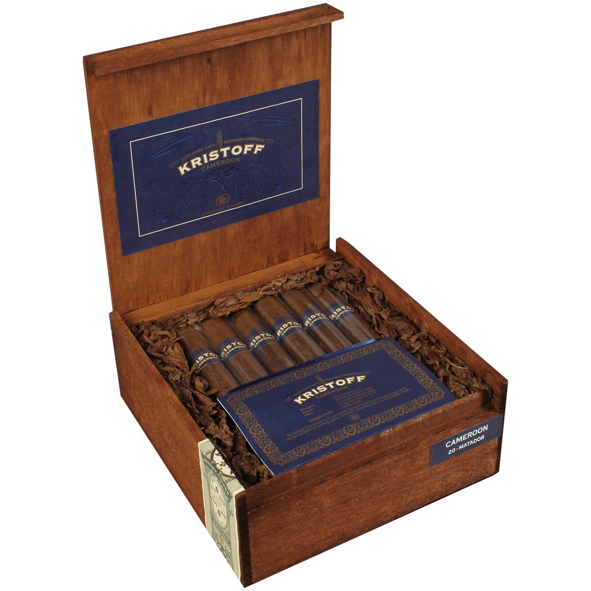 Kristoff Cameroon Matador 20 Ct. Box 6.50X56