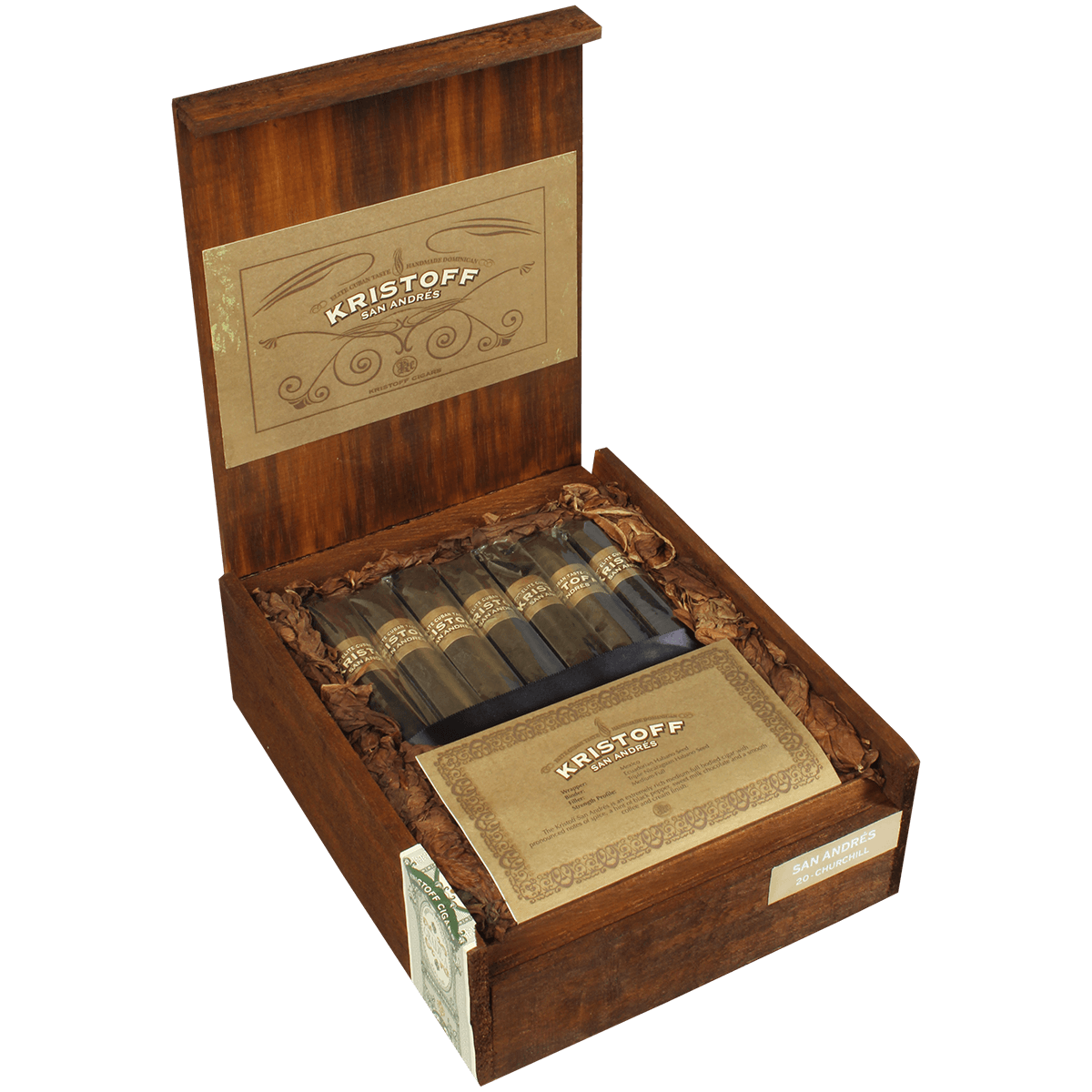 Kristoff San Andres Churchill 20 Ct. Box 7.00X50
