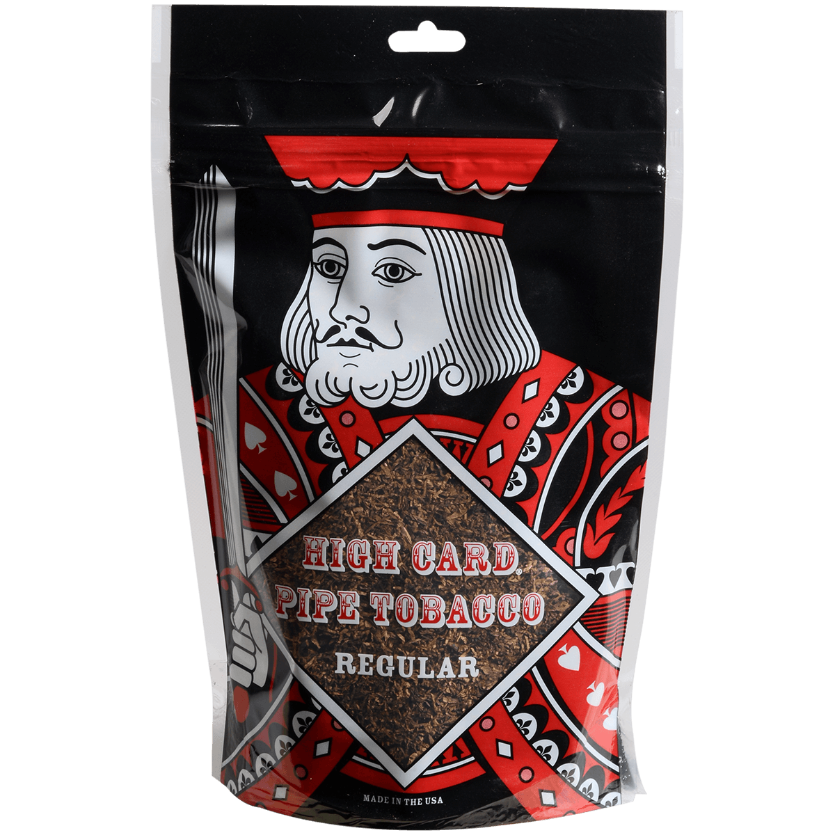 High Card Pipe Tobacco Regular Medium 5 Oz Bag