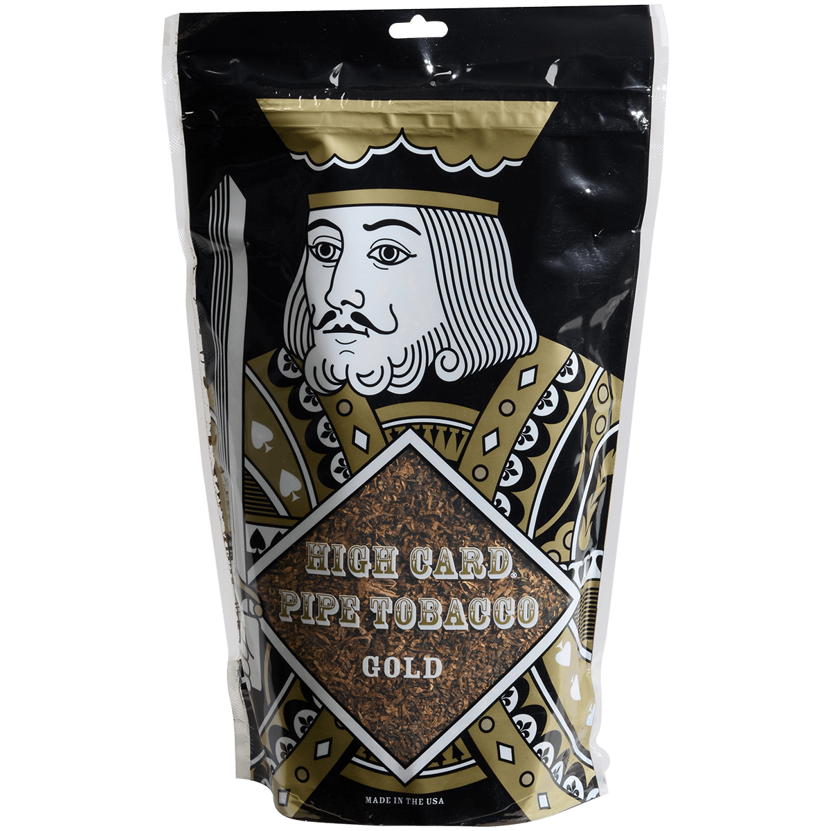 High Card Pipe Tobacco Gold Large 12 Oz Bag