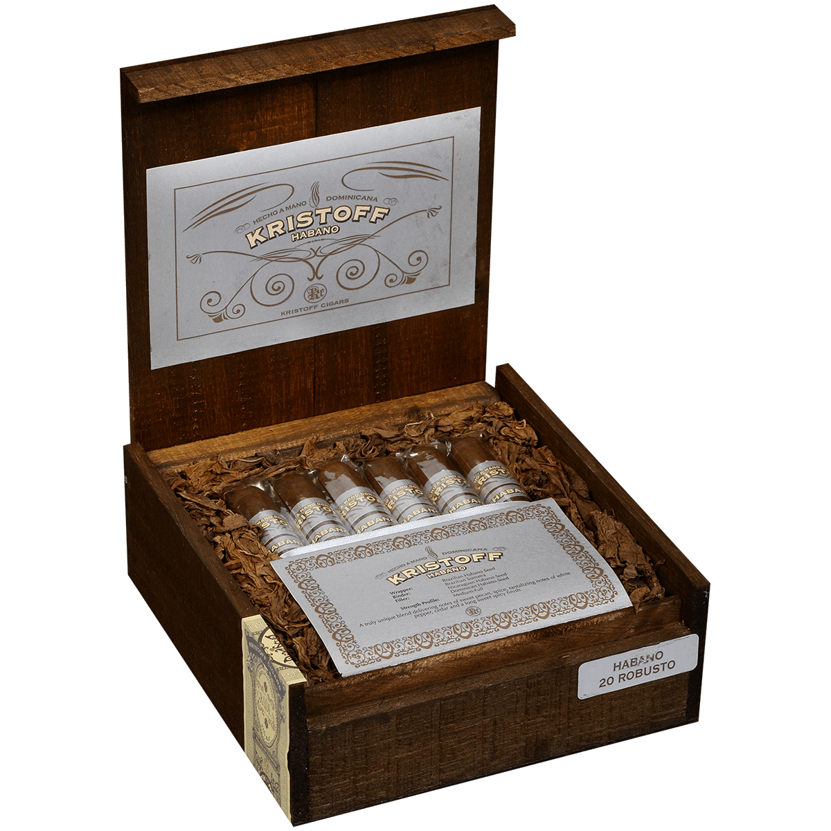 Kristoff Habano Robusto 20 Ct. Box 5.50X54