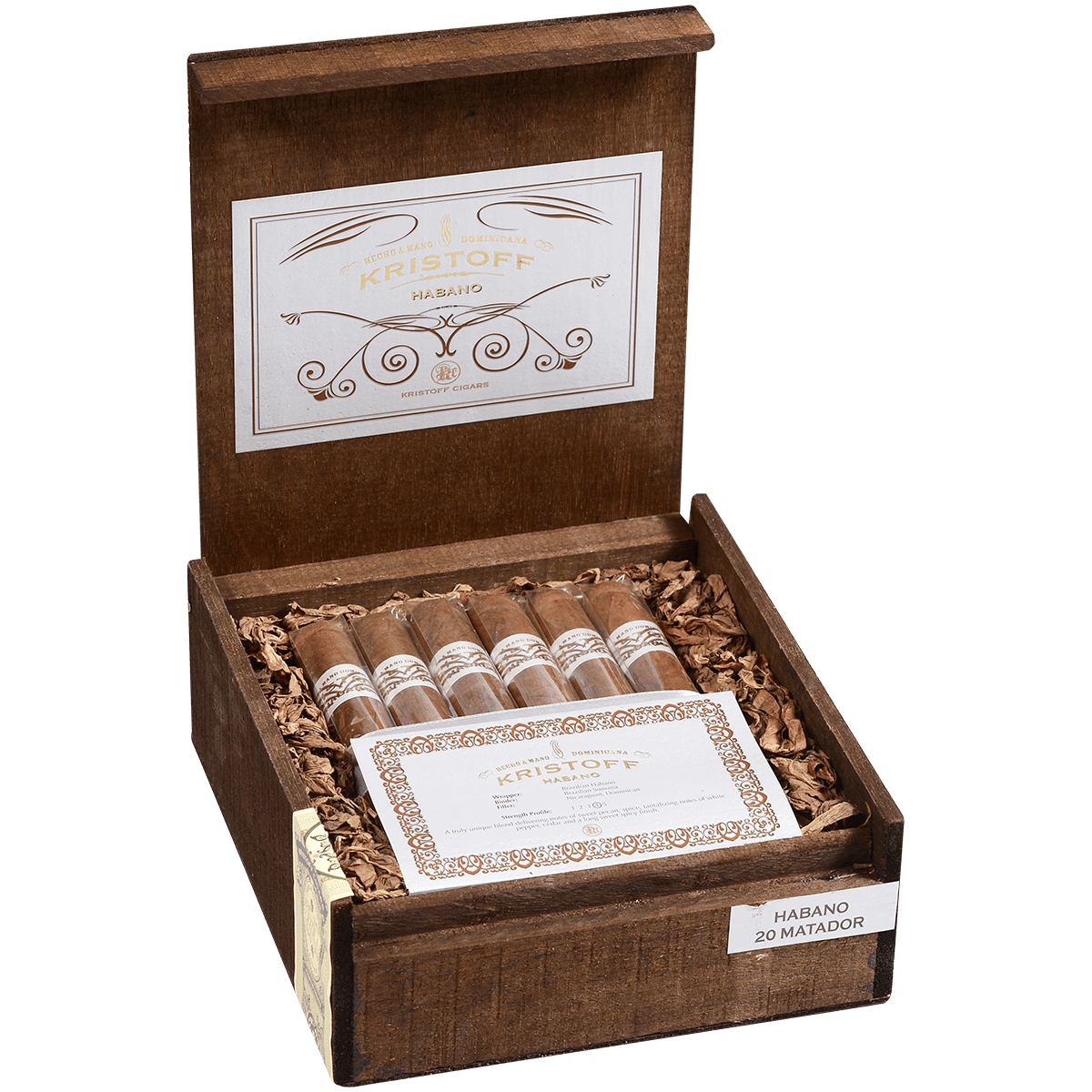 Kristoff Habano Matador 20 Ct. Box 6.50X56