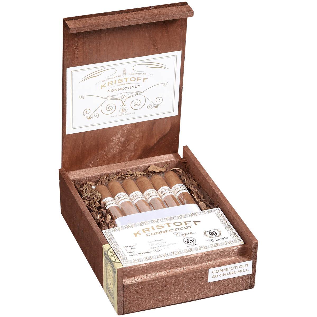Kristoff Connecticut Churchill 20 Ct. Box 7.00X50