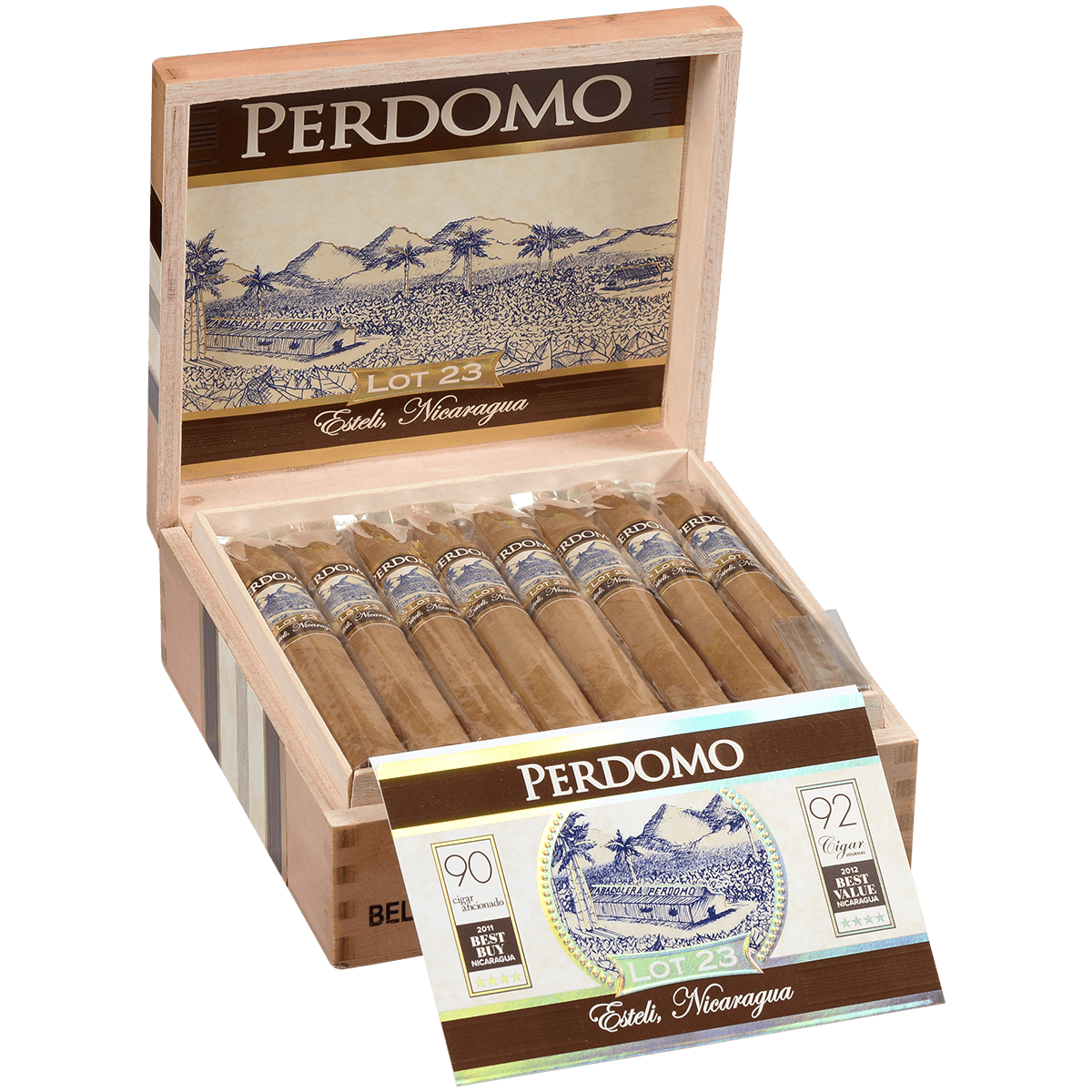 Perdomo Lot 23 Connecticut Belicoso 24 Ct. Box 6.00X54