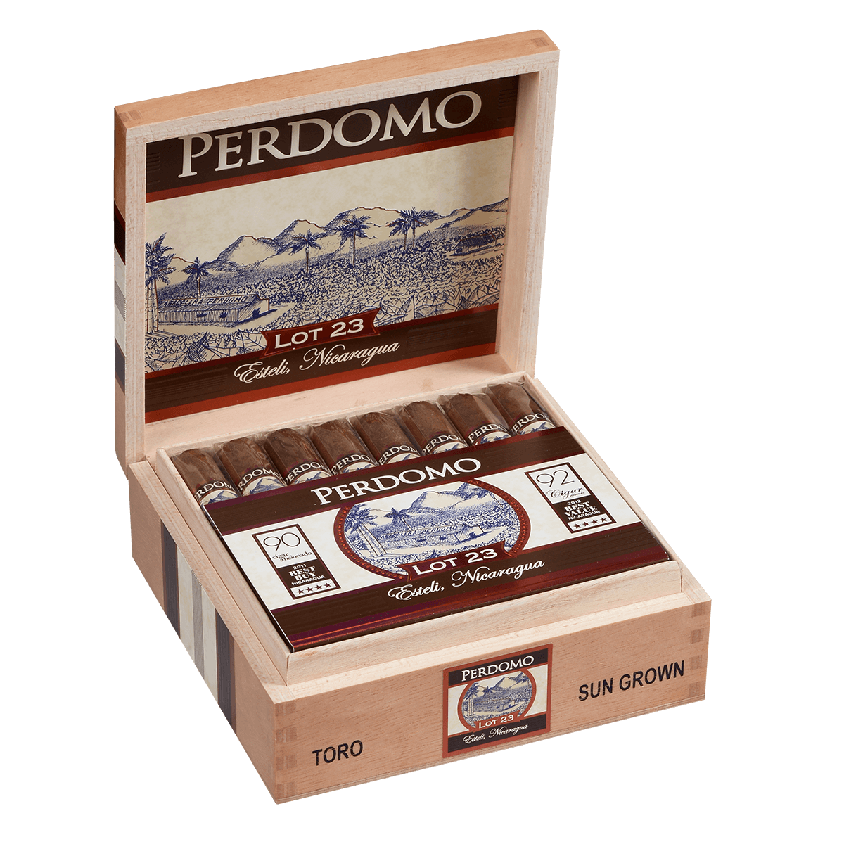 Perdomo Lot 23 Natural Toro 24 Ct. Box 6.00X50