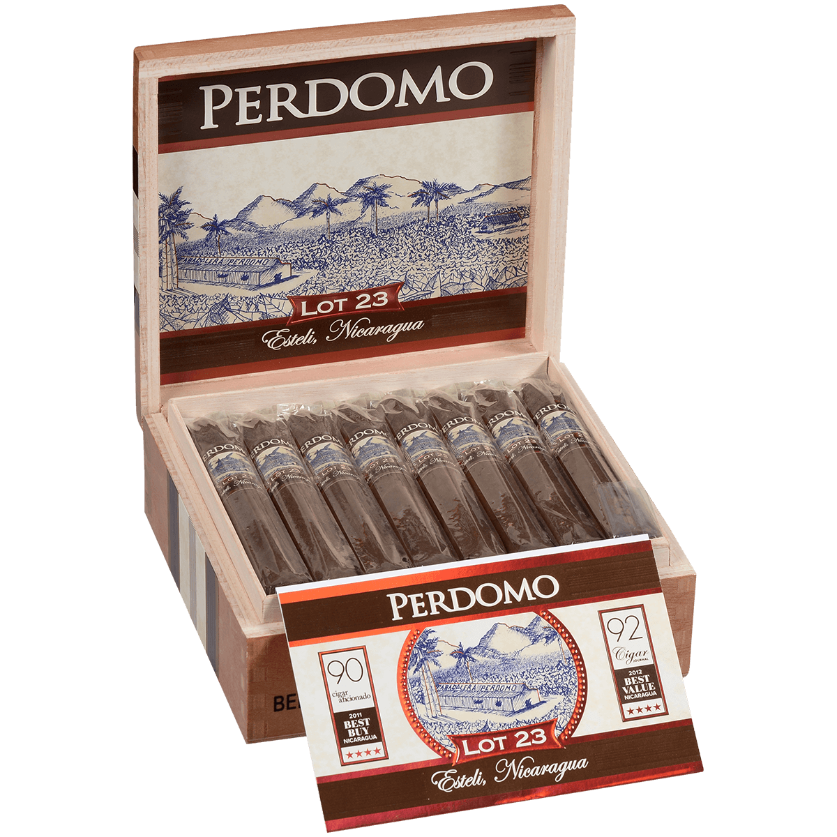 Perdomo Lot 23 Natural Belicoso 24 Ct. Box 6.00X54