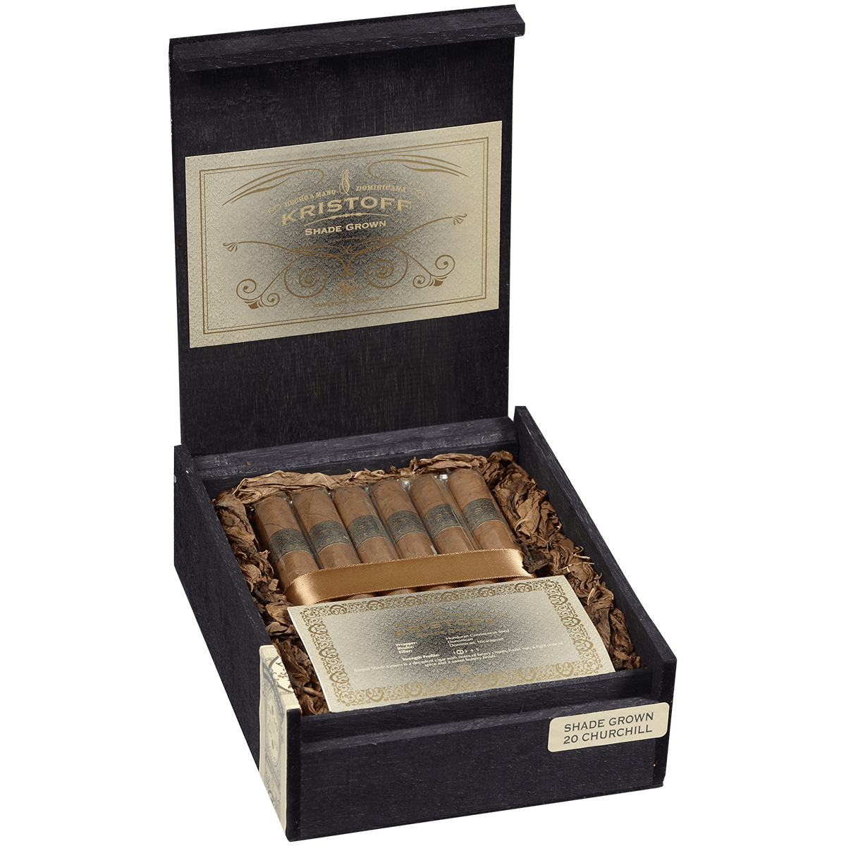 Kristoff Shade Grown Churchill 20 Ct. Box 7.00X50