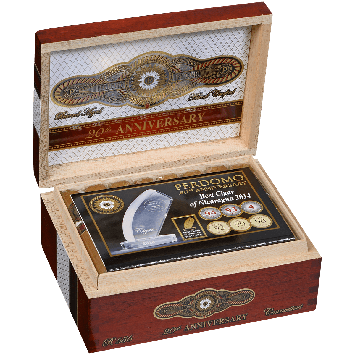 Perdomo 20Th Anniversary Connecticut Robusto 24 Ct. Box 5.00X56