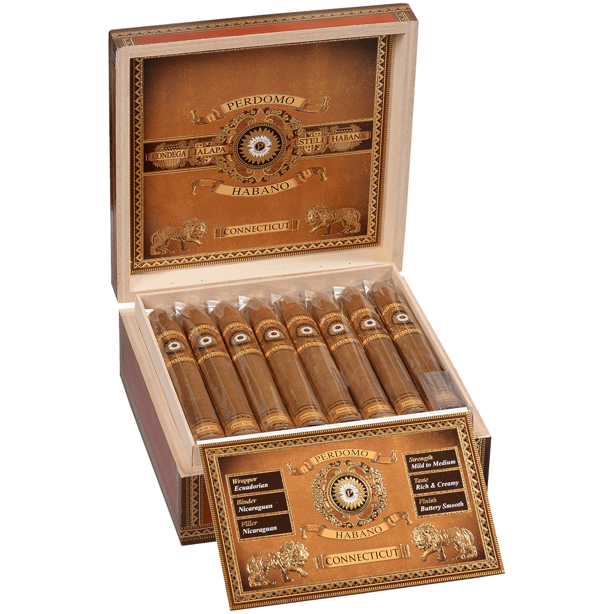 Perdomo Habano Bba Connecticut Torpedo 24 Ct. Box 6.50X54